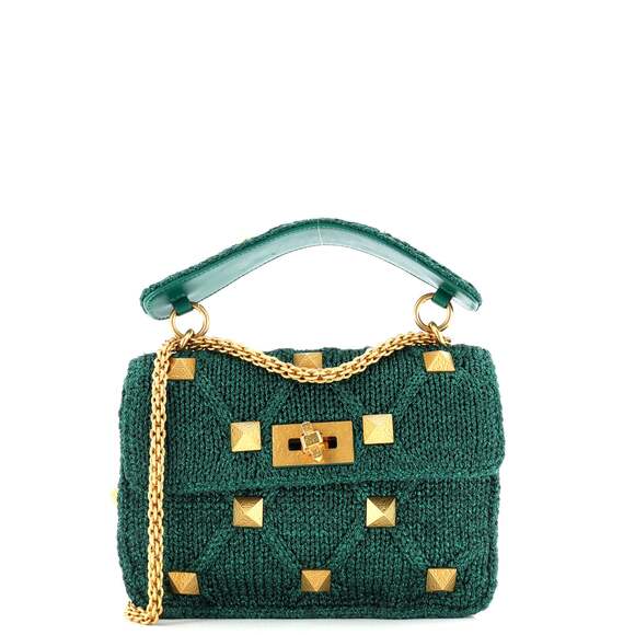 Valentino Garavani Roman Stud Flap Bag #167152V12B - Picture 1 of 7
